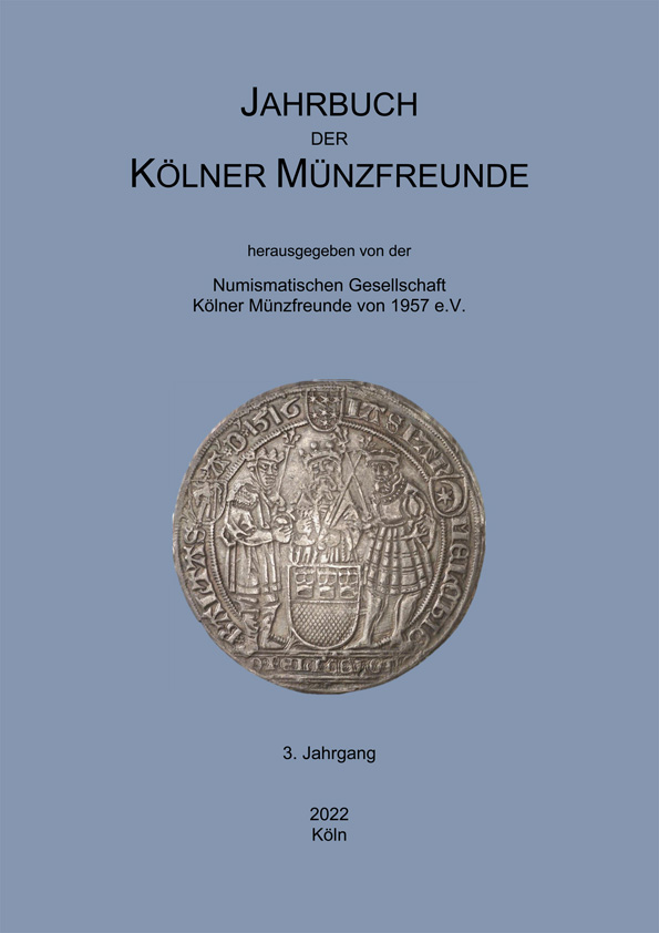 Jahrbuch 2022 der Kölner Münzfreunde